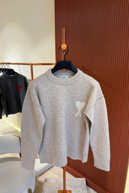 AMI WOLLE TRUI BEIGE