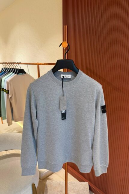 STONE ISLAND TRUI LICHTGRIJS