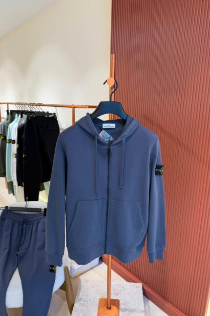 STONE ISLAND TRACKSUIT ANTRACIETGRIJS SIMPEL