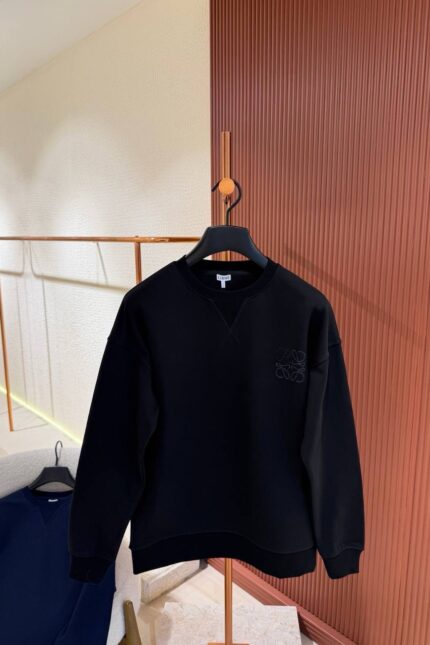 LOEWE SWEATER SIMPEL ZWART